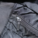 PRADA Tragetasche Nylon Schwarz Silber Original bs32076-21