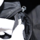 PRADA Tragetasche Nylon Schwarz Silber Original bs32076-12