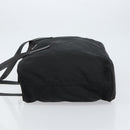 PRADA Tote Bag Nylon Black Silver Auth bs32076-5