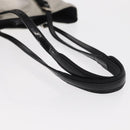 PRADA Tote Bag Leather Silver Auth bs32078-7