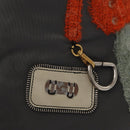 PRADA Tote Bag Nylon Gray Silver Auth bs32079-18