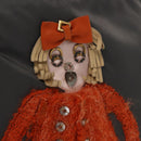 PRADA Tote Bag Nylon Gray Silver Auth bs32079-10