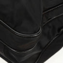 PRADA Hand Bag Nylon Leather Black Silver Auth bs32080-15