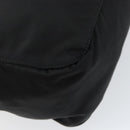 PRADA Tote Bag Nylon Black Silver Auth bs32081-17