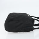PRADA Tote Bag Nylon Black Silver Auth bs32081-3