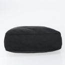 PRADA Tote Bag Nylon Black Silver Auth bs32081-5