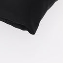 PRADA Tote Bag Nylon Black Silver Auth bs32082-9