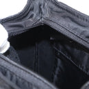 PRADA Tote Bag Nylon Black Silver Auth bs32082-20