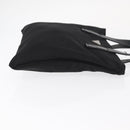 PRADA Tote Bag Nylon Black Silver Auth bs32082-3
