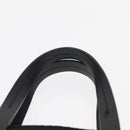 PRADA Tote Bag Nylon Black Silver Auth bs32082-8