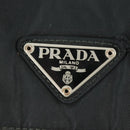 PRADA Backpack Nylon Black Silver Auth bs32084-22