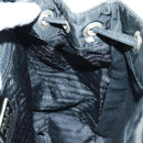 PRADA Backpack Nylon Black Silver Auth bs32084-26