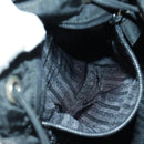 PRADA Backpack Nylon Black Silver Auth bs32084-28