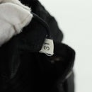 PRADA Backpack Nylon Black Silver Auth bs32084-11