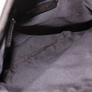 SAINT LAURENT Tote Bag Canvas Black Silver 123435 Auth bs32088-11