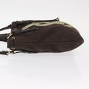 SAINT LAURENT Tote Bag Canvas Black Silver 123435 Auth bs32088-4