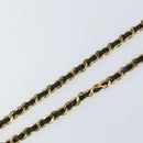 CHANEL Chain Belt metal Gold CC Auth bs32091-5