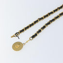 CHANEL Chain Belt metal Gold CC Auth bs32091-9