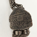 GUCCI Anger Forest Eagle Head Necklace metal Silver Auth bs32093V-10
