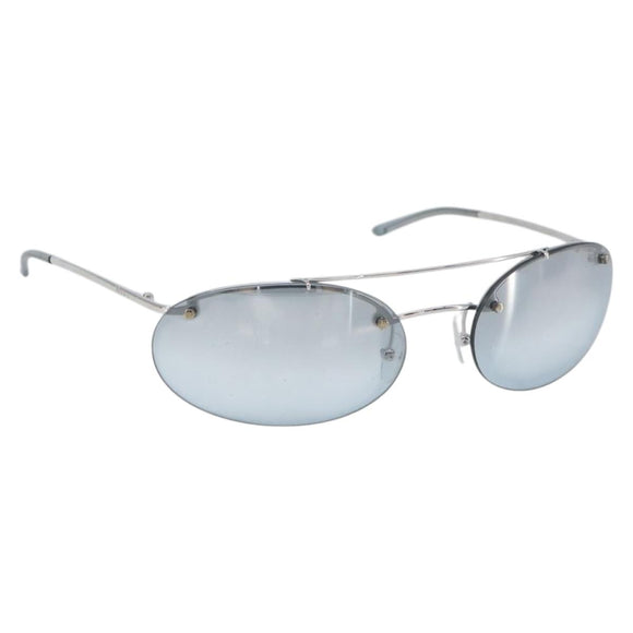 Christian Dior Sunglasses metal Blue Auth bs32094
