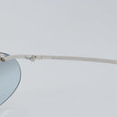 Christian Dior Sunglasses metal Blue Auth bs32094-8