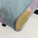 FENDI Zucca Canvas Shoulder Bag Blue Silver Auth bs32097V-19