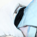 FENDI Zucca Canvas Shoulder Bag Blue Silver Auth bs32097V-22