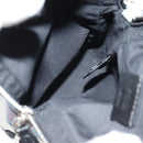 FENDI Zucca Canvas Shoulder Bag Blue Silver Auth bs32097V-10