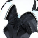 FENDI Zucca Canvas Shoulder Bag Blue Silver Auth bs32097V-25