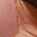 CELINE C Sulky Boston Bag Canvas Brown Gold Auth bs32098-28