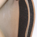 Christian Dior Honeycomb Canvas Chain Shoulder Bag PVC Black Gold Auth bs32105-17