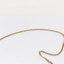 Christian Dior Honeycomb Canvas Chain Shoulder Bag PVC Black Gold Auth bs32105-8