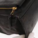 CHANEL Matelasse Tote Bag Lamb Skin Brown Gold CC Auth bs32114-10