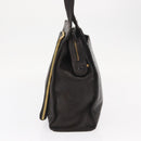 CHANEL Matelasse Tote Bag Lamb Skin Brown Gold CC Auth bs32114-4