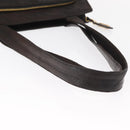 CHANEL Matelasse Tote Bag Lamb Skin Brown Gold CC Auth bs32114-7