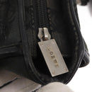 LOEWE Anagram Hand Bag Canvas Green Silver Auth bs32119-15