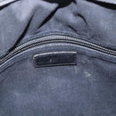 LOEWE Anagram Hand Bag Canvas Green Silver Auth bs32119-16