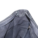 LOEWE Anagram Hand Bag Canvas Green Silver Auth bs32119-19