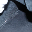 LOEWE Shoulder Bag Leather Black Silver Auth bs32120-12