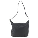 LOEWE Shoulder Bag Leather Black Silver Auth bs32120-13