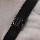 Jimmy Choo Tote Bag Canvas Green Silver Auth bs32124-15