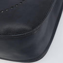 HERMES Taurillon Clemence Evelyn GM Shoulder Bag Leather Navy Auth bs32125-11