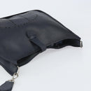 HERMES Taurillon Clemence Evelyn GM Shoulder Bag Leather Navy Auth bs32125-6