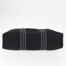 HERMES Fourre Tout MM Hand Bag Canvas Black Auth bs32126-6