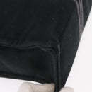 HERMES Fourre Tout MM Hand Bag Canvas Black Auth bs32126-15