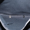 HERMES Fourre Tout MM Hand Bag Canvas Black Auth bs32126-10