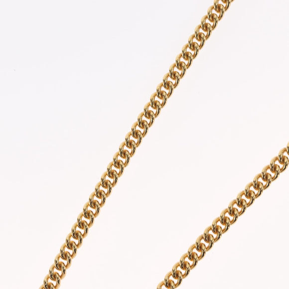 Christian Dior Necklace metal Gold Auth bs32130