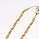 Christian Dior Necklace metal Gold Auth bs32130-11