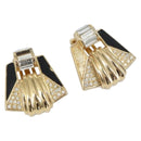 Christian Dior Earring metal Gold Auth bs32131-1