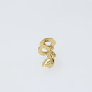 Christian Dior Earring metal Gold Auth bs32132-5